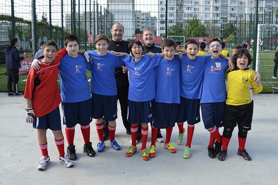 Домино от книги в Училище "Малкият принц"